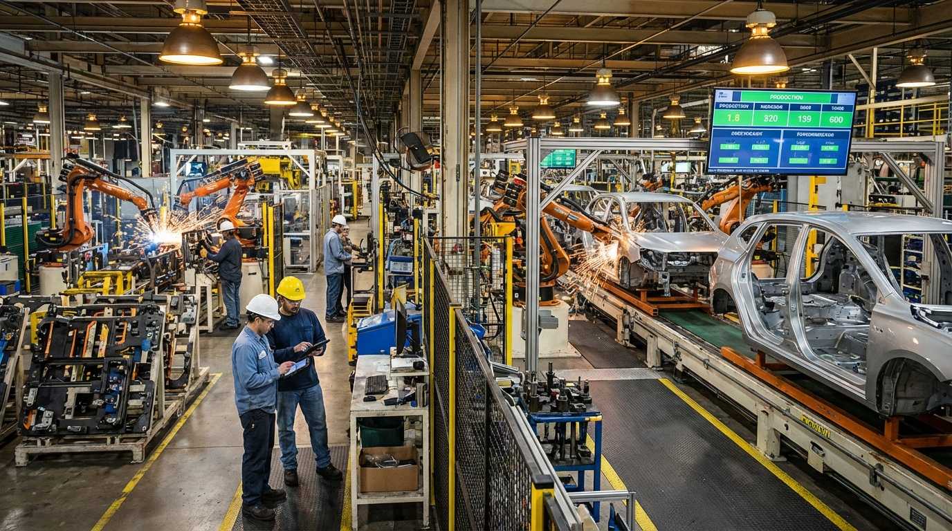 Automotive Takt Times Drop to 45 Seconds: The Hidden Cost of Retooling Legacy Lines