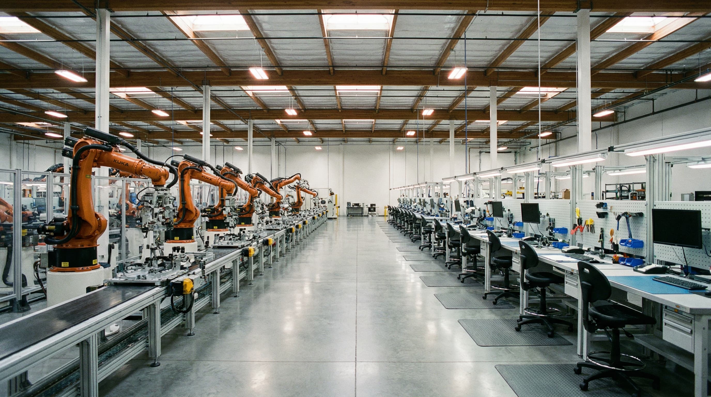 Manufacturing Employment Falls as Industrial Output Climbs