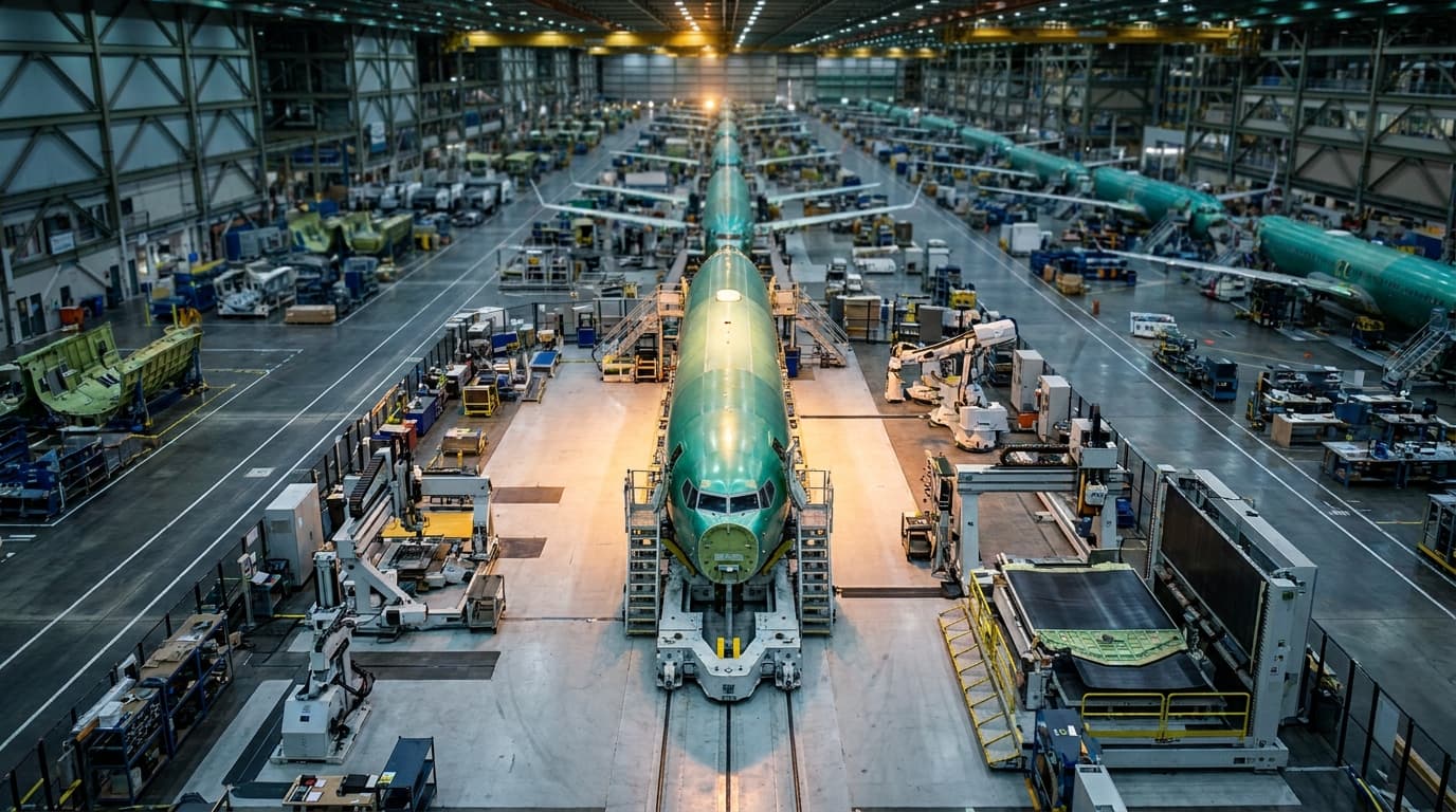 Boeing Is Studying 70 Jets a Month. Its New Line Builds One.