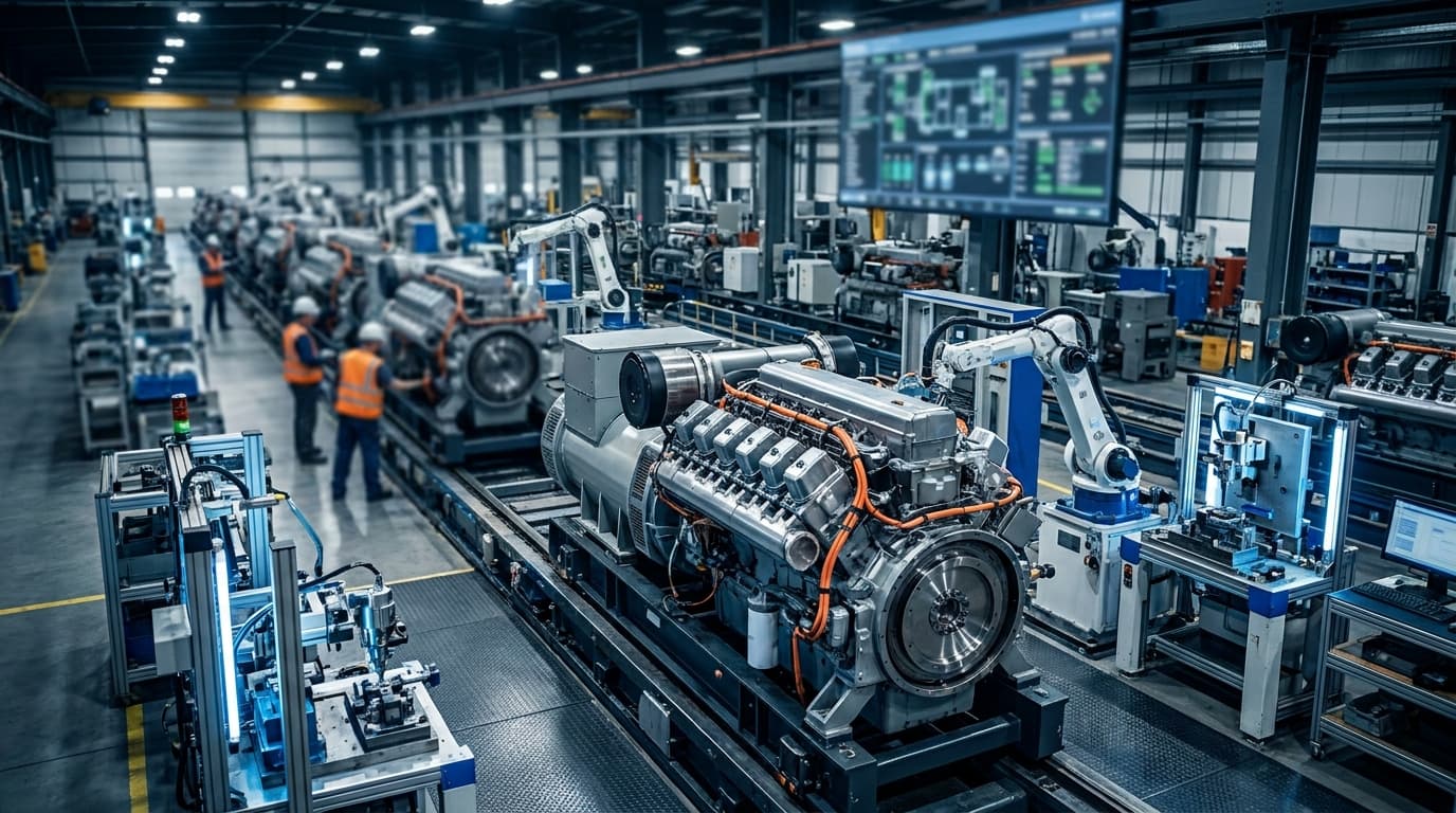 Caterpillar and Cummins Generator Backlogs Are Now the Real Cap on AI Data Center Buildouts