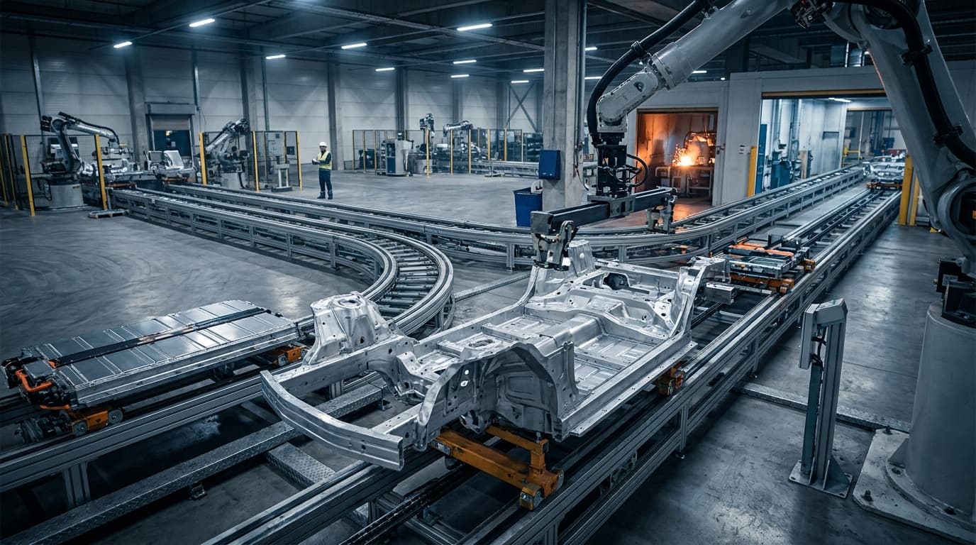 Ford Just Retired the Moving Assembly Line at Louisville — and Turned 146 Parts Into 2