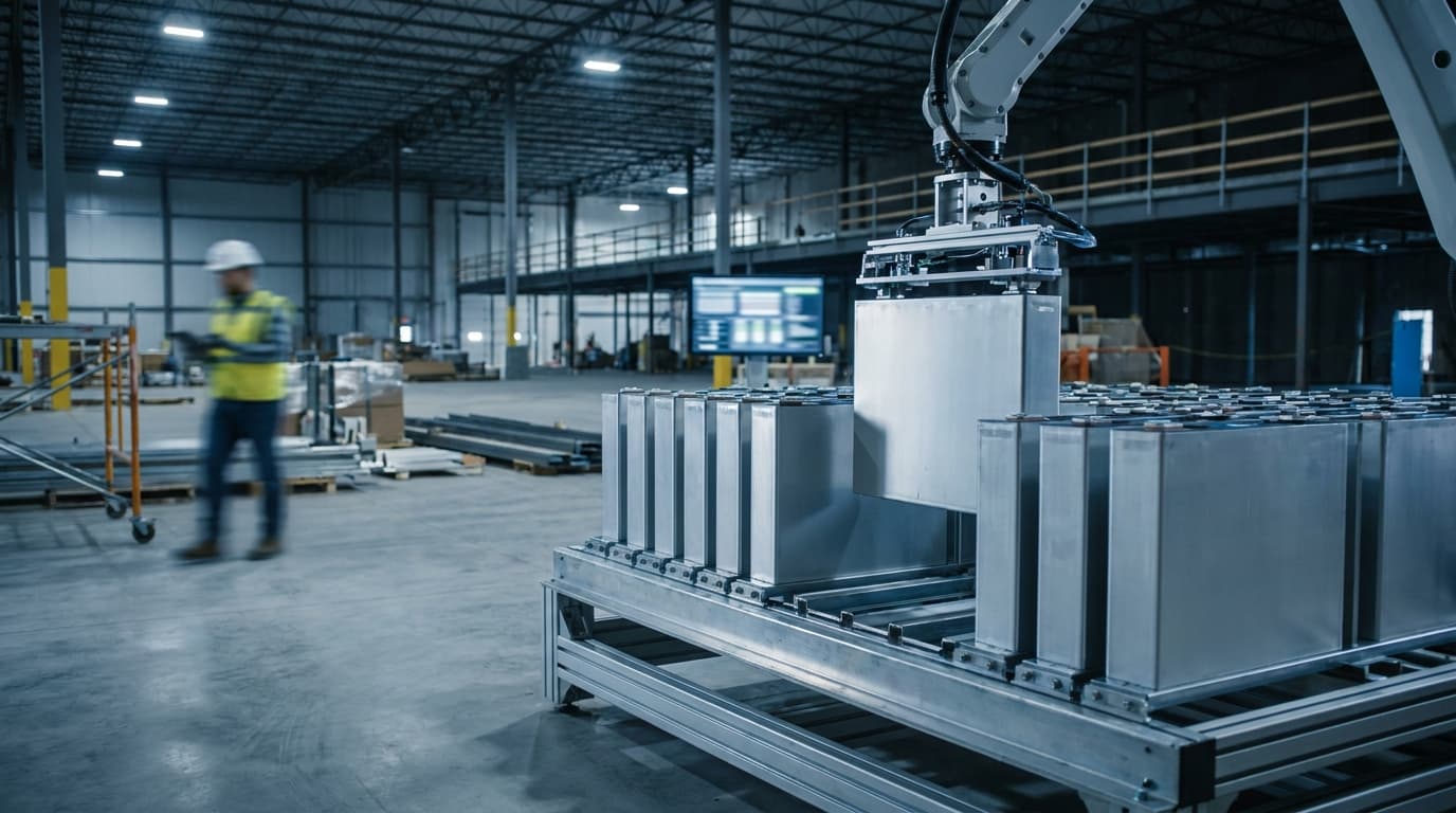 GM Walked Away From a 680-Acre Battery Plant. Samsung SDI Is Finishing It for the Grid.