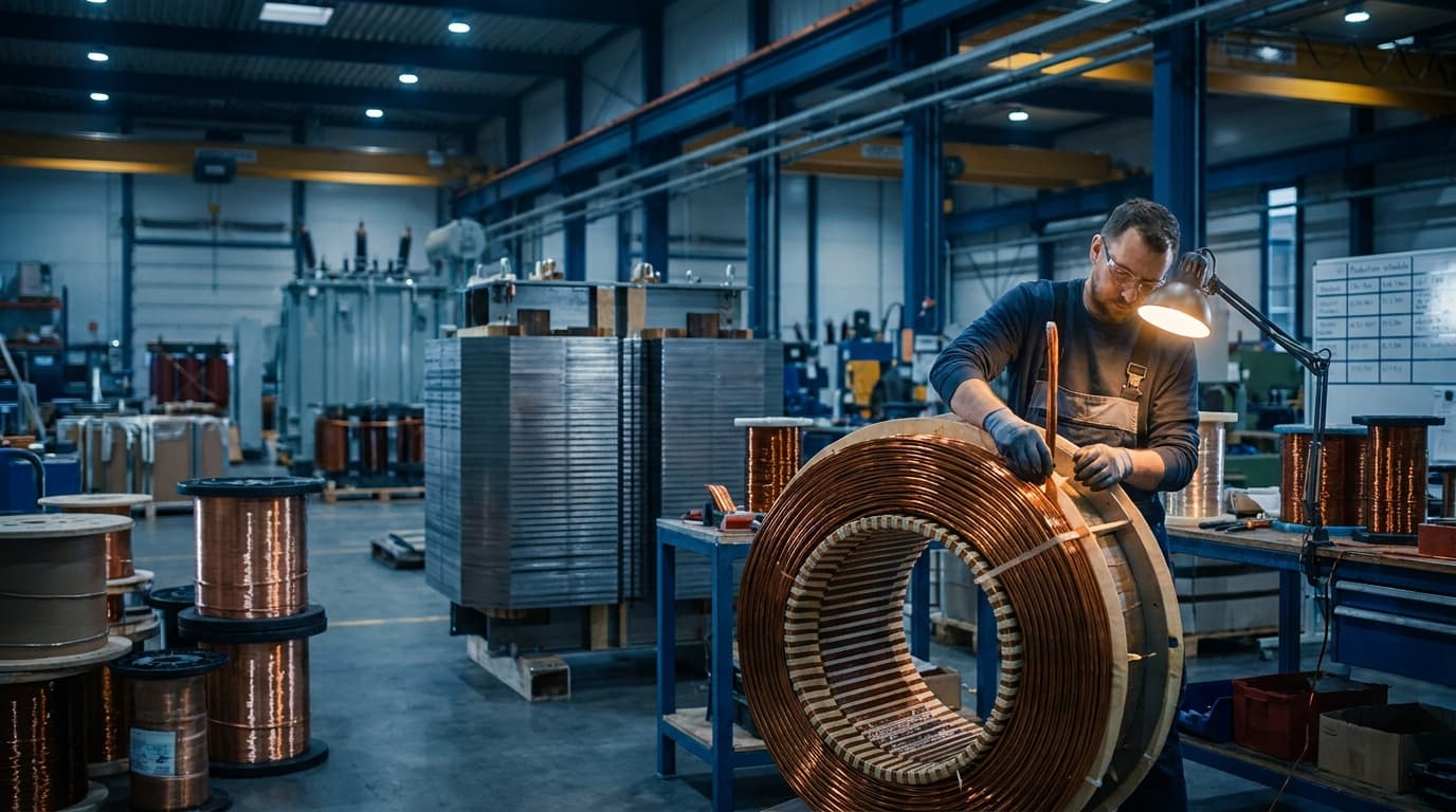 The Grid-Scale Transformer Shortage Is a Three-Year Backlog — and the Bottleneck Isn't Steel, It's Winding Labor