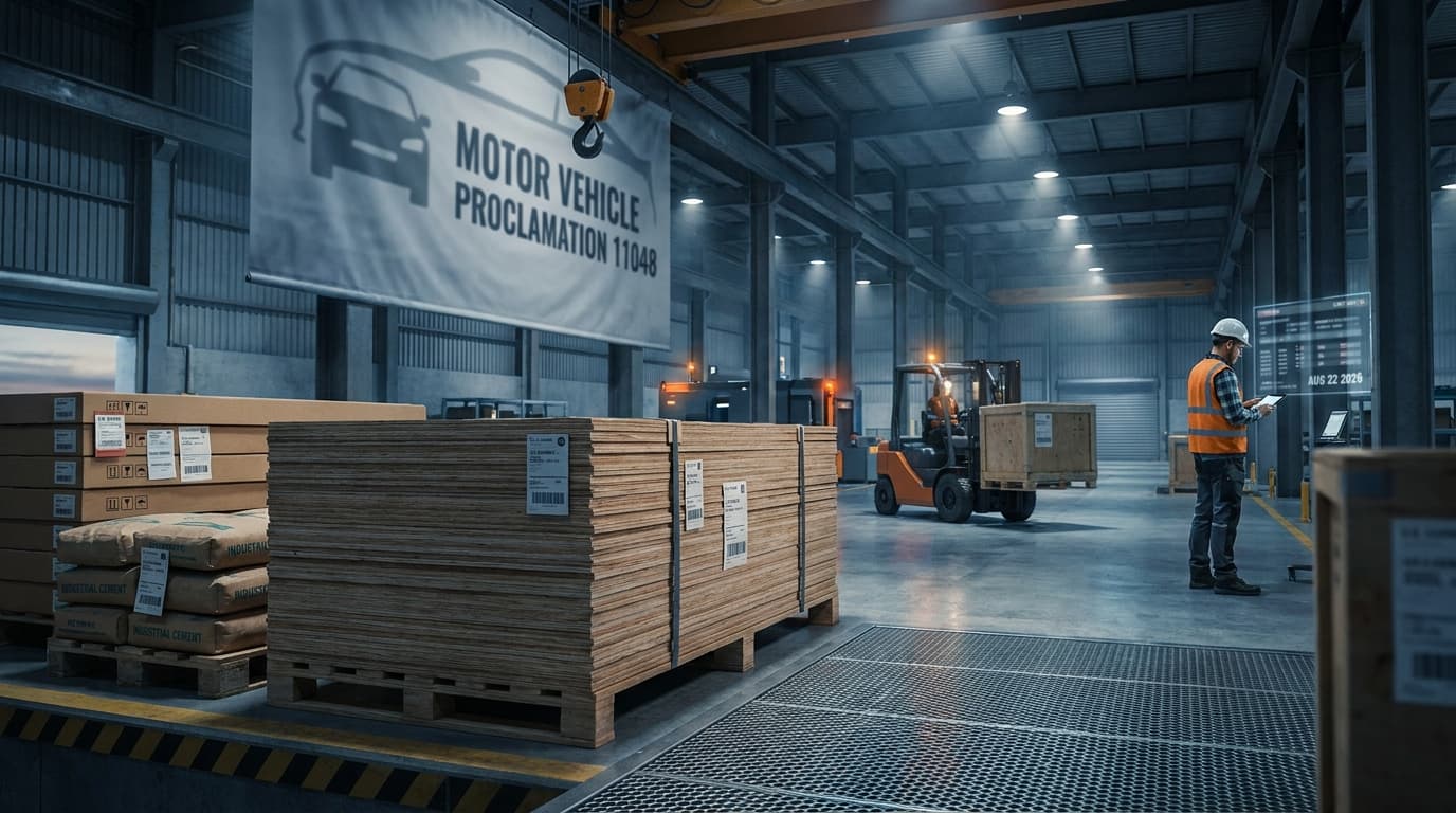 The "Motor Vehicle" Tariff With No Cars In It: Canada's 50% Section 338 Duty Lands on Cement, Plywood and Furniture — and USMCA Origin Won't Save You