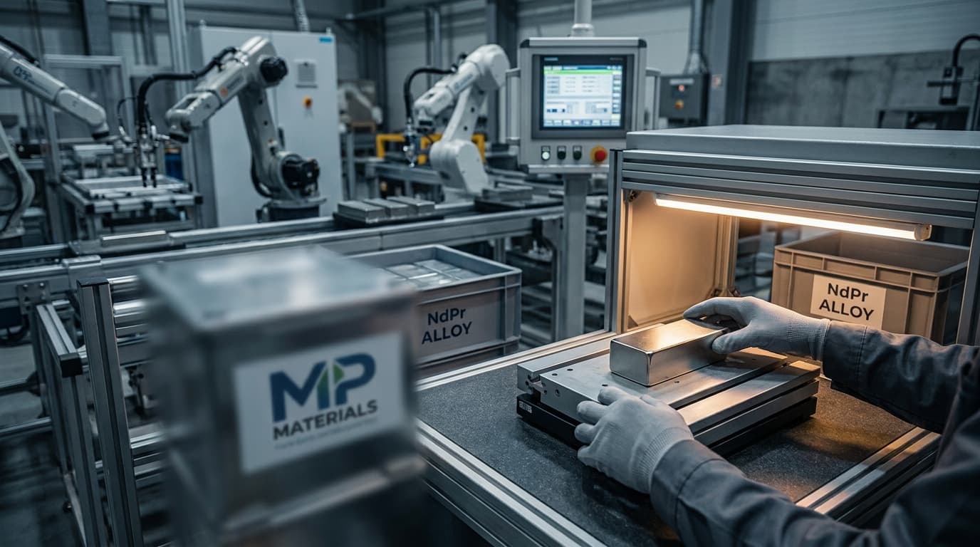 MP Materials' Mountain Pass Stage II Just Made the Pentagon a Rare-Earth Equity Holder — and Reset the Domestic Magnet Math