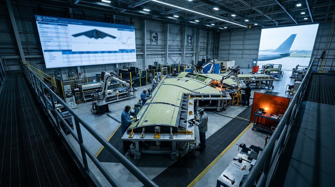 Northrop's B-21 Line at Palmdale Is Out-Hiring Boeing Commercial — and the Machinist Pipeline Can't Keep Up